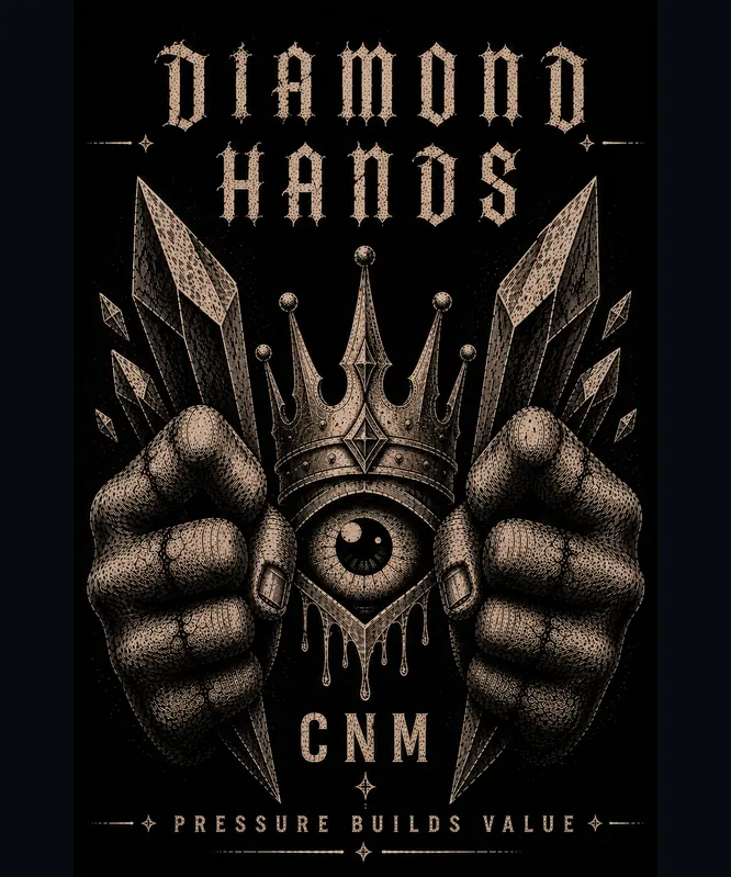 DIAMOND HANDS design
